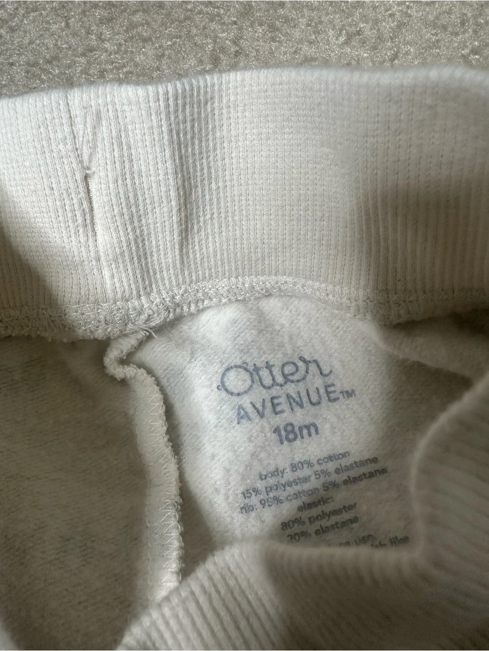 OTTER AVENUE SNOW DAY INFANT TODDLER JOGGERS 18 MOS